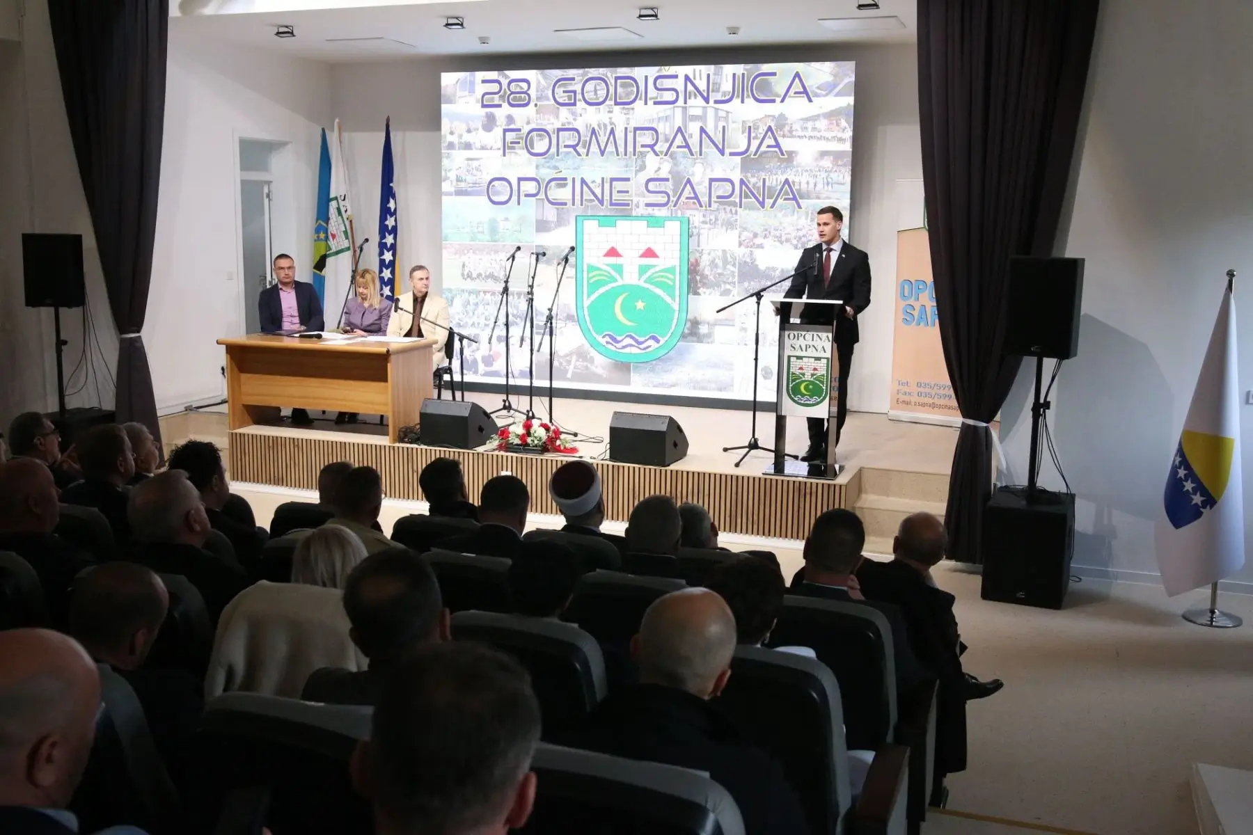 Delegacija Vlade TK prisustvovala obilježavanju Dana Općine Sapna